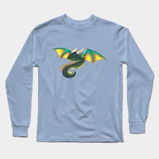 Tiny Little Western Dragon Long Sleeve T-Shirt